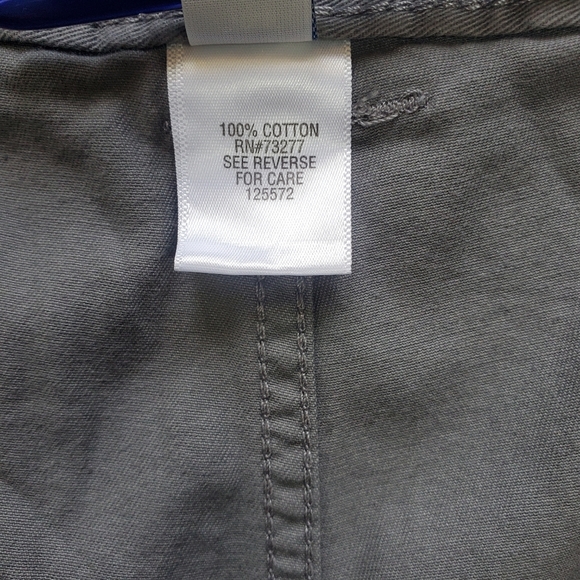 Croft & Barrow Cargo Shorts Men's Big & Tall Side Elastic Casual Gray NWT - Picture 12 of 14